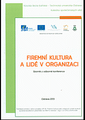 Firemní kultura a lidé v organizaci