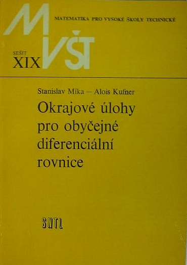 Okrajové úlohy pro obyčejné diferenciální rovnice