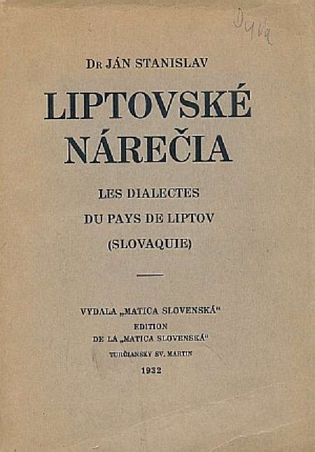 Liptovské nárečia