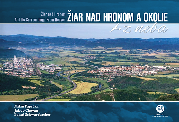 Žiar nad Hronom a okolie z  neba