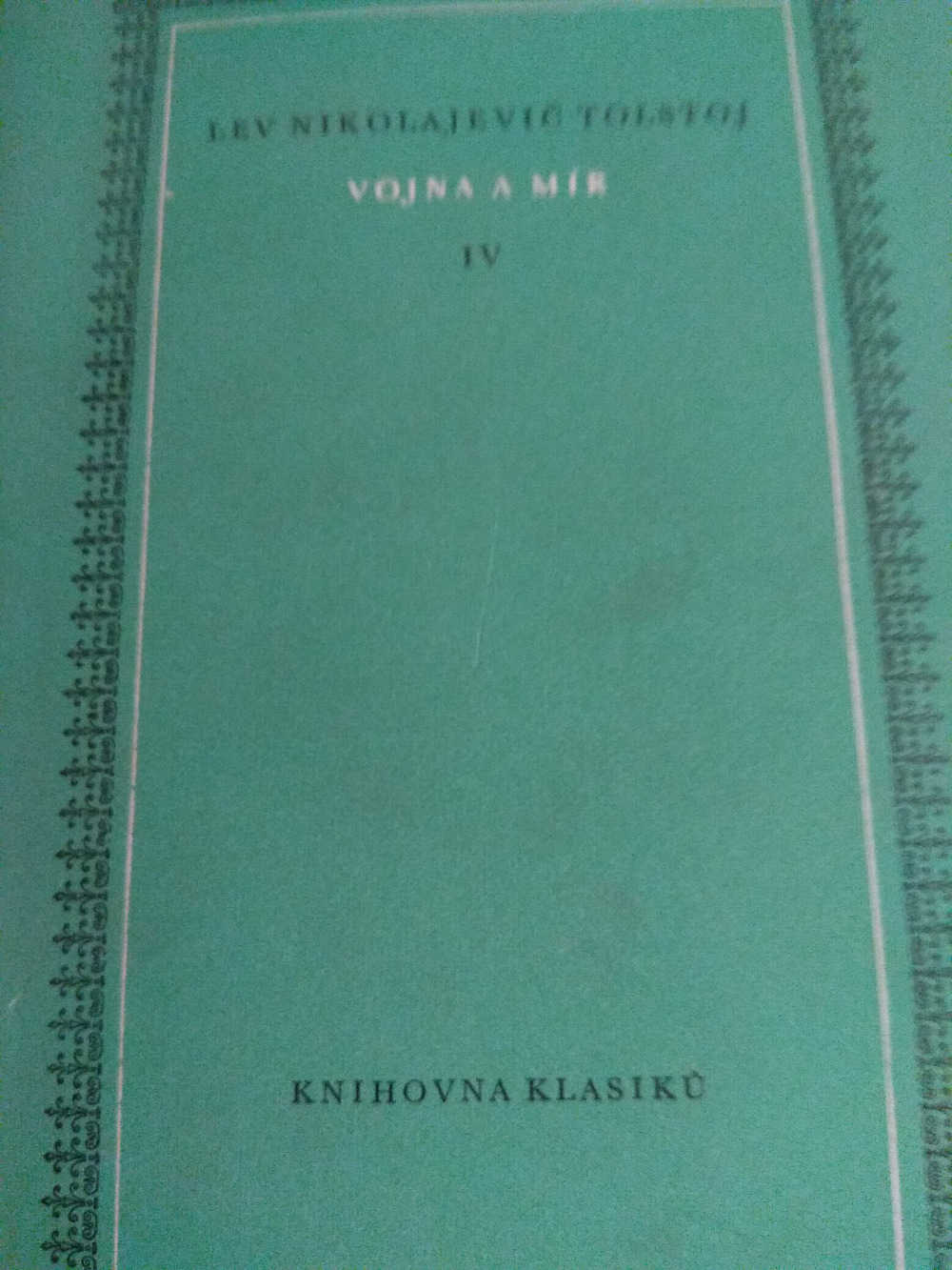 Vojna a mír III.