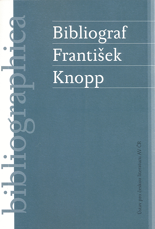 Bibliograf František Knopp