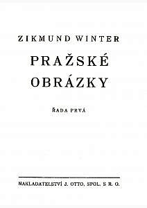 Pražské obrázky - řada první