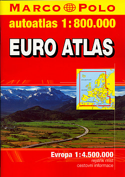 Euro atlas 1:800 000, Evropa 1:4 500 000