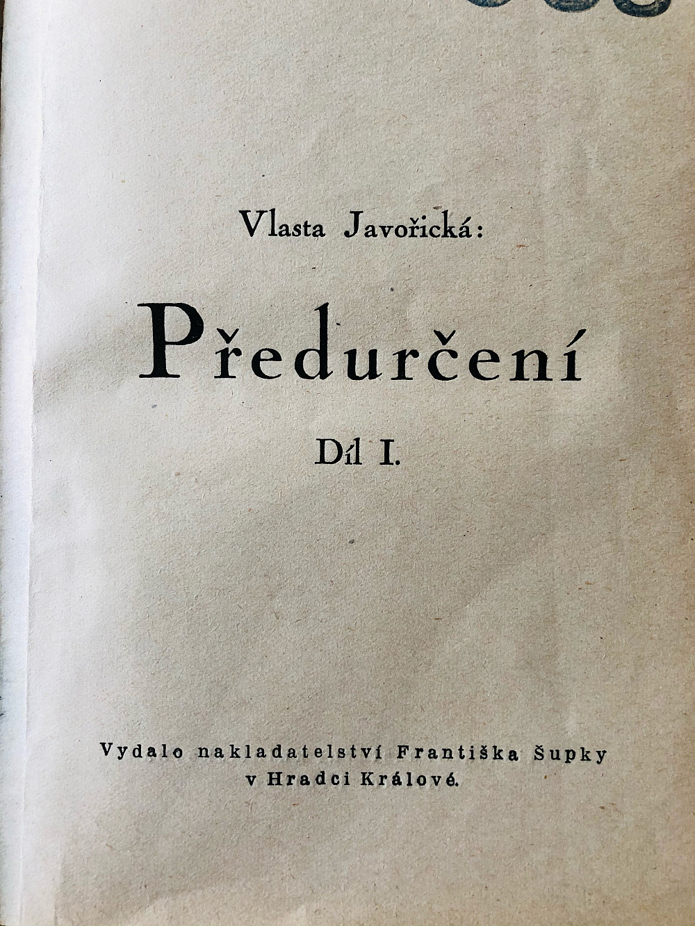 Předurčení - Díl I.