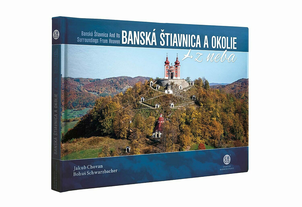 Banská Štiavnica a okolie z neba