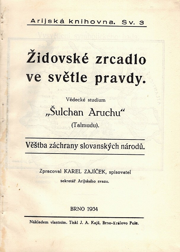 Židovské zrcadlo ve světle pravdy