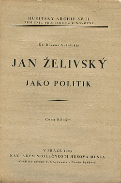 Jan Želivský jako politik