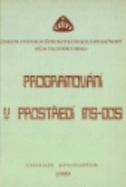 Programování v prostředí MS-DOS