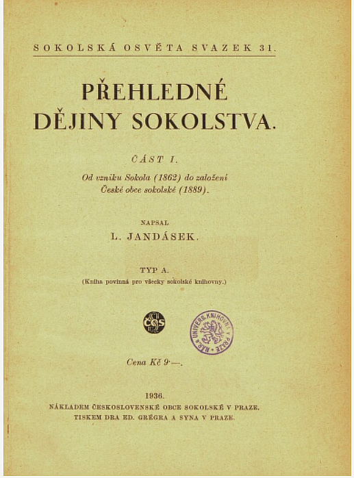 Přehledné dějiny sokolstva (část I.)