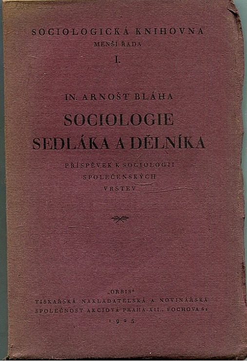 Sociologie sedláka a dělníka