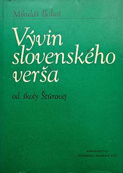 Vývin slovenského verša od školy Štúrovej