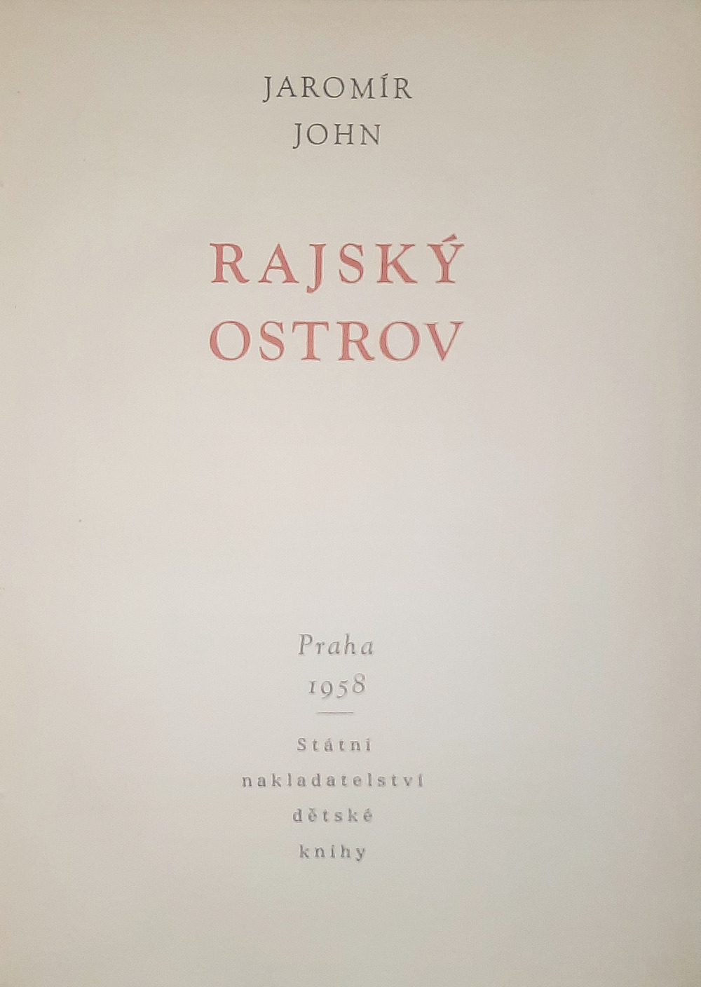 Rajský ostrov