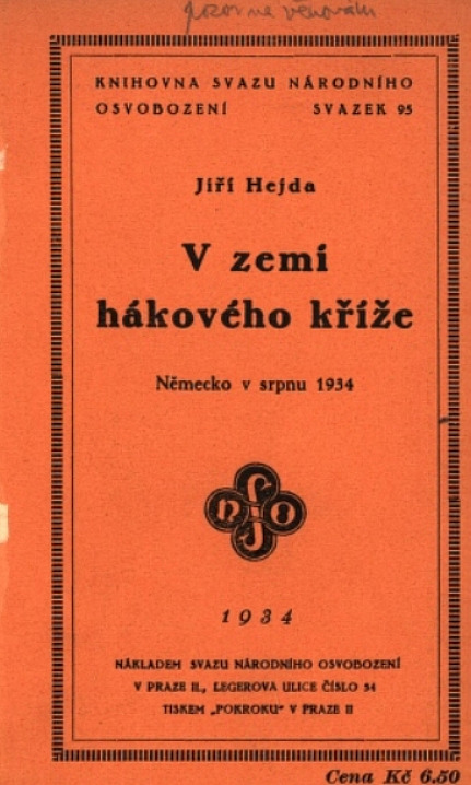 V zemi hákového kříže: Německo v srpnu 1934