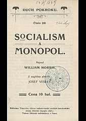 Socialism a monopol