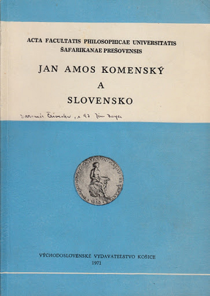 Jan Amos Komenský a Slovensko