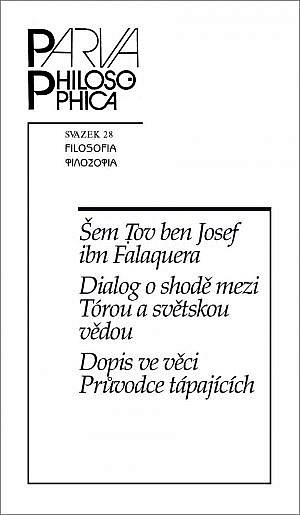 Dialog o shodě mezi Tórou a světskou vědou / Dopis ve věci Průvodce tápajících