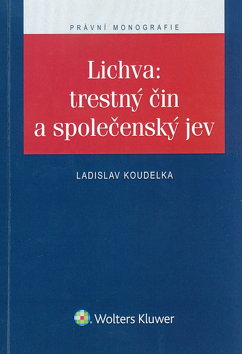 Lichva: trestný čin a společenský jev