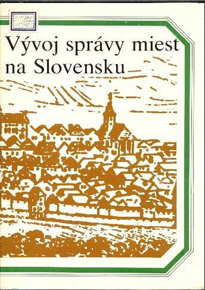 Vývoj správy miest na Slovensku