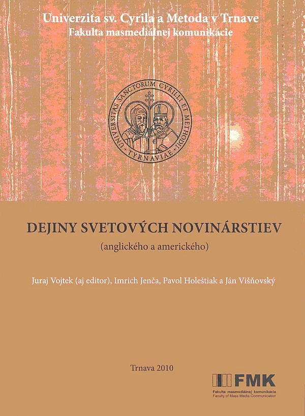 Dejiny svetových novinárstiev (anglického a amerického)