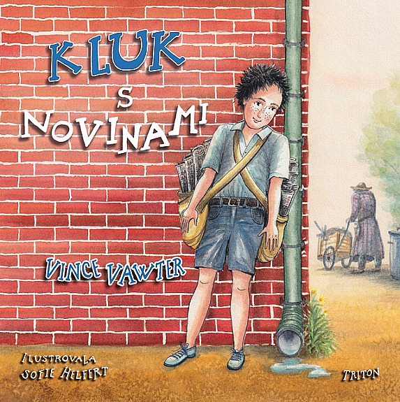 Kluk s novinami : příběh psaný bez čárek