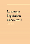 Le concept linguistique d'opérativité