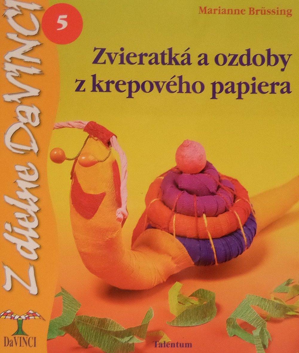 Zvieratká a ozdoby z krepového papiera