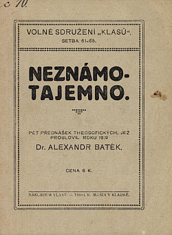 Neznámo - tajemno