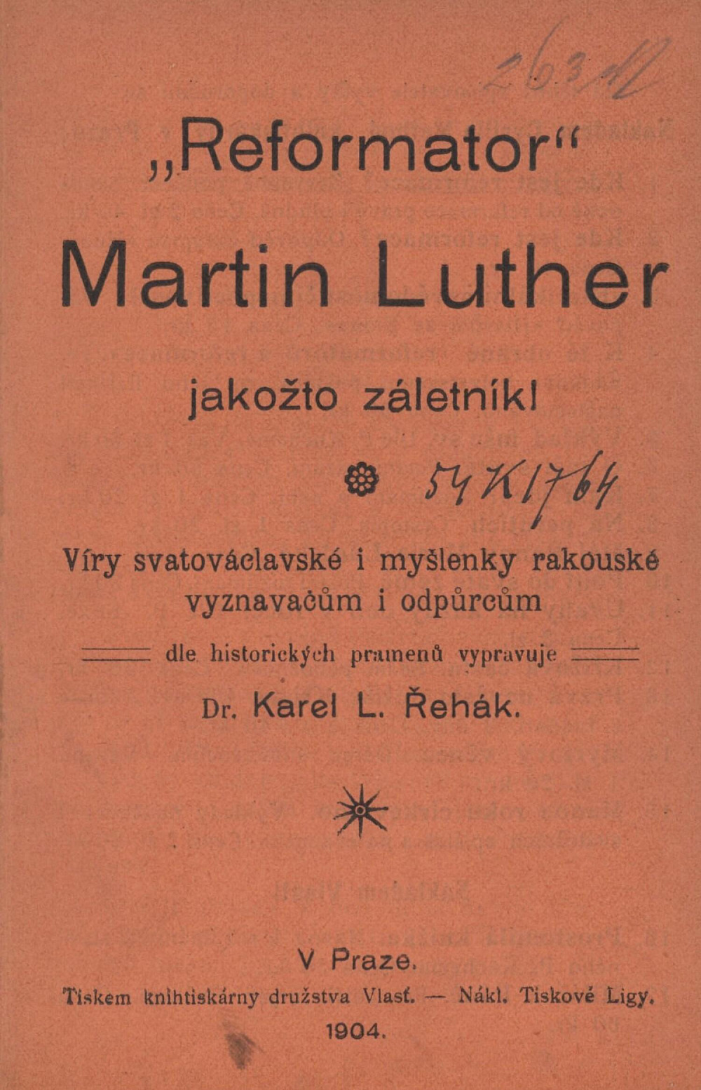 Reformator Martin Luther jakožto záletník!