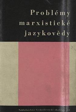 Problémy marxistické jazykovědy,