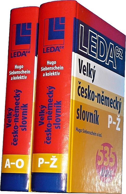 Velký česko-německý slovník A-O, P-Ž