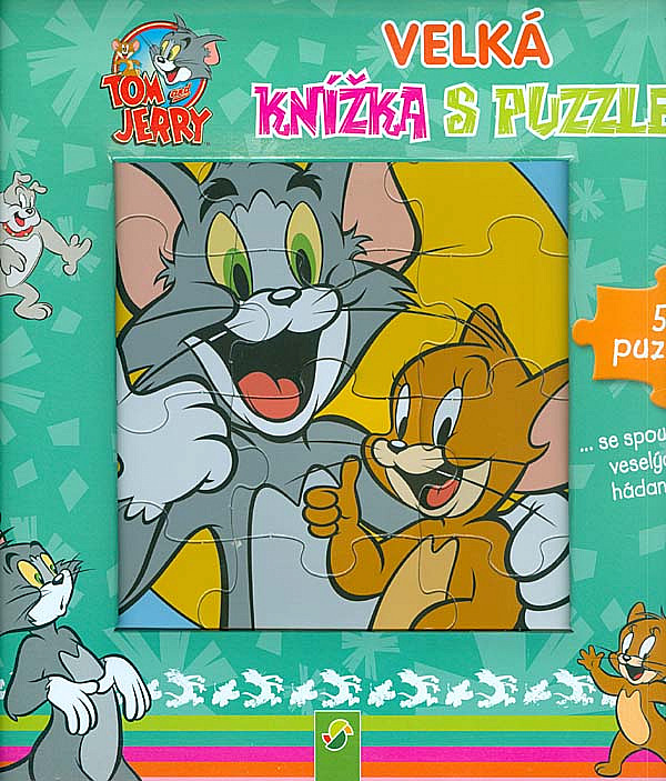 Velká knížka s puzzle - Tom & Jerry