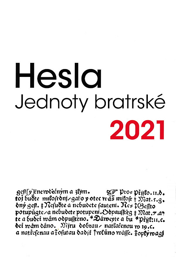 Hesla jednoty bratrské 2021