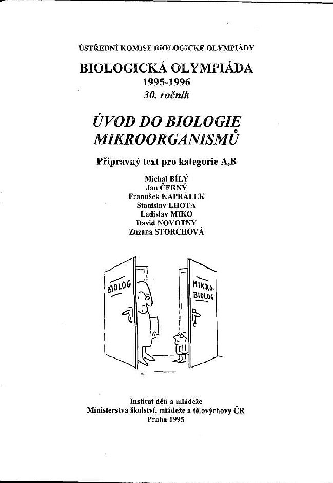 Biologická olympiáda - Úvod do biologie mikroorganismů