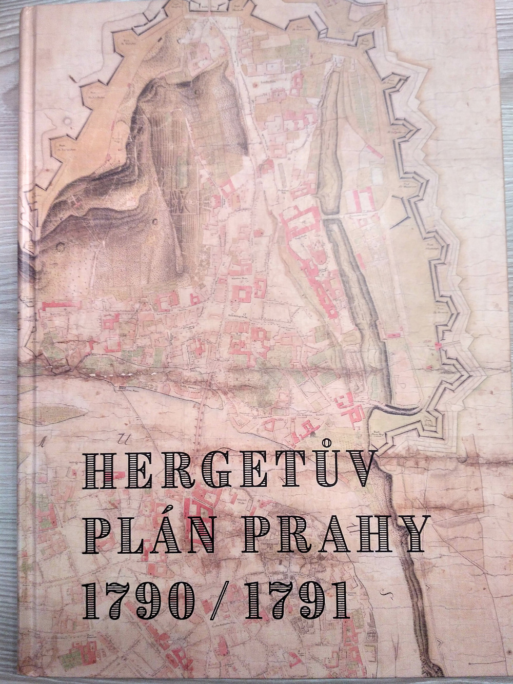 Hergetův plán Prahy 1790/1791