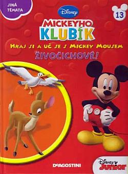 Hraj si a uč se s Mickey Mousem. Živočichové!