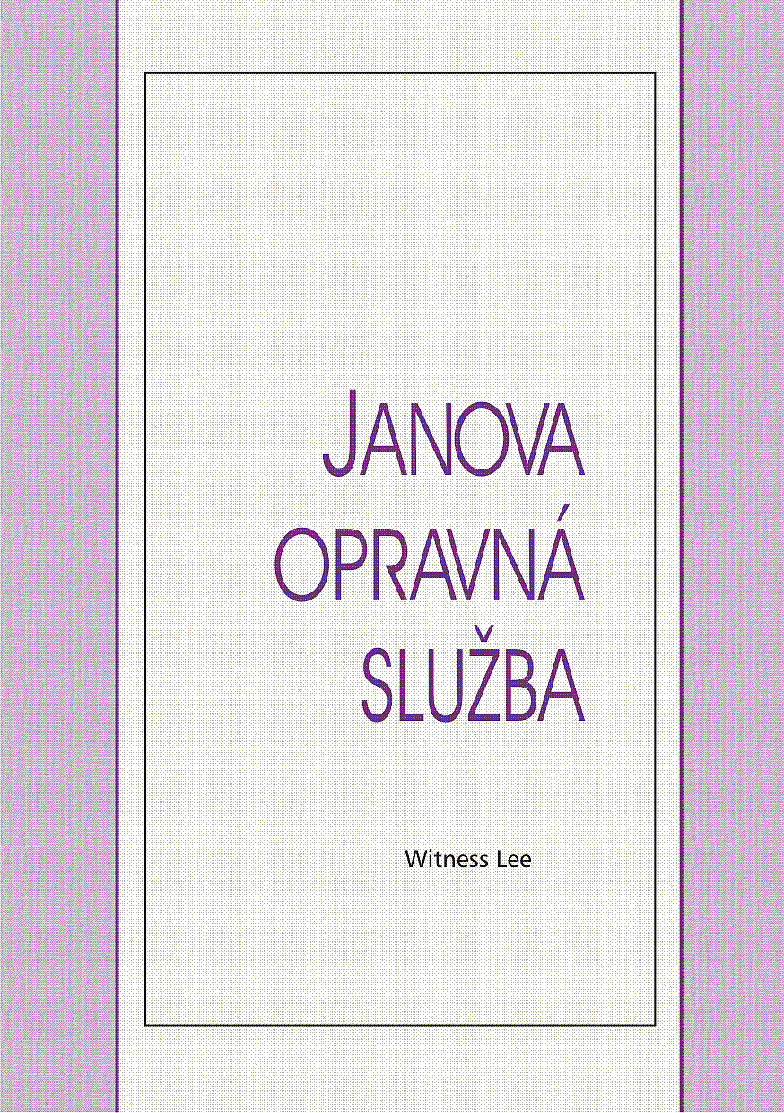 Janova opravná služba