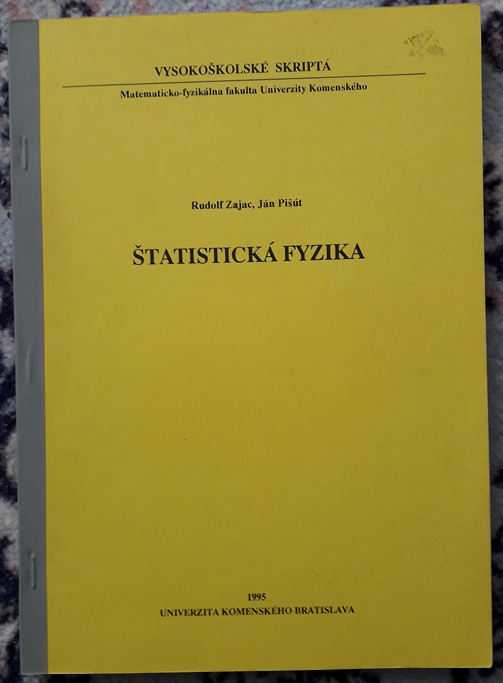 Štatistická fyzika