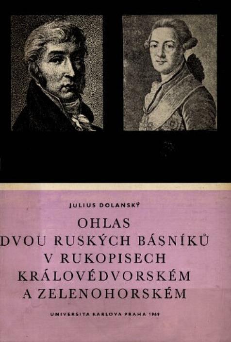 Ohlas dvou ruských básníků v Rukopisech královédvorském a zelenohorském
