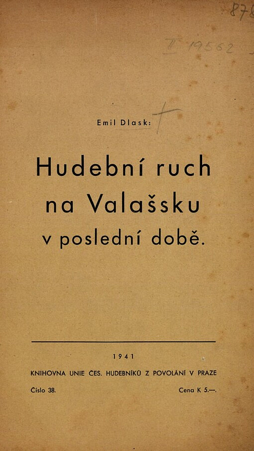 Hudební ruch na Valašsku v poslední době