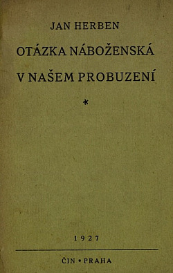 Otázka náboženská v našem probuzení