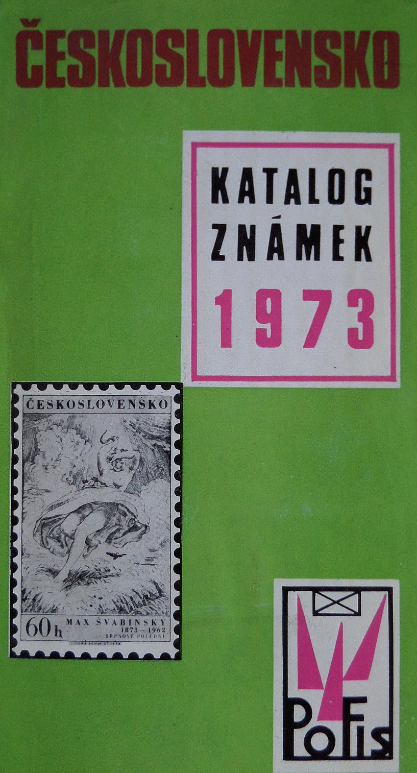 Katalog známek 1973 Československo