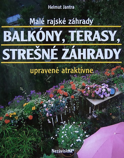 Balkóny, terasy, strešné záhrady