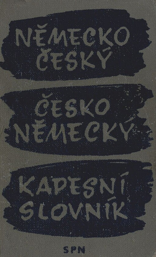 Německo-český a česko-německý kapesní slovník