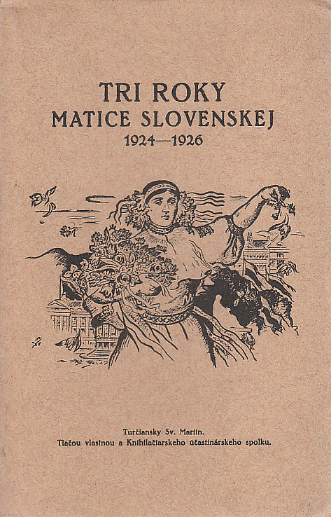 Tri roky Matice slovenskej 1924-1926