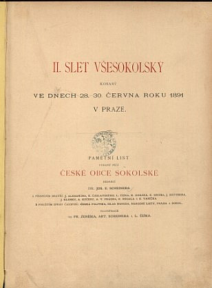 II. slet všesokolský konaný ve dnech 28.-30. června roku 1891 v Praze