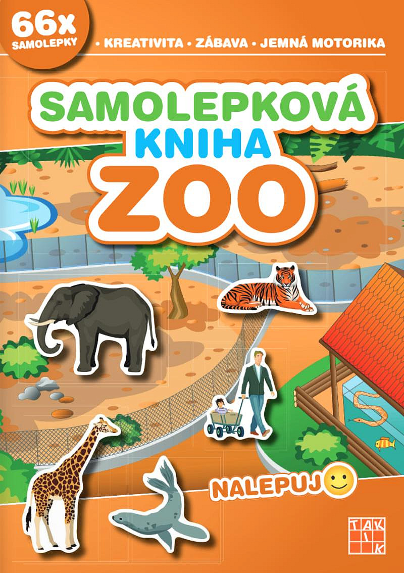 Samolepková kniha - Zoo
