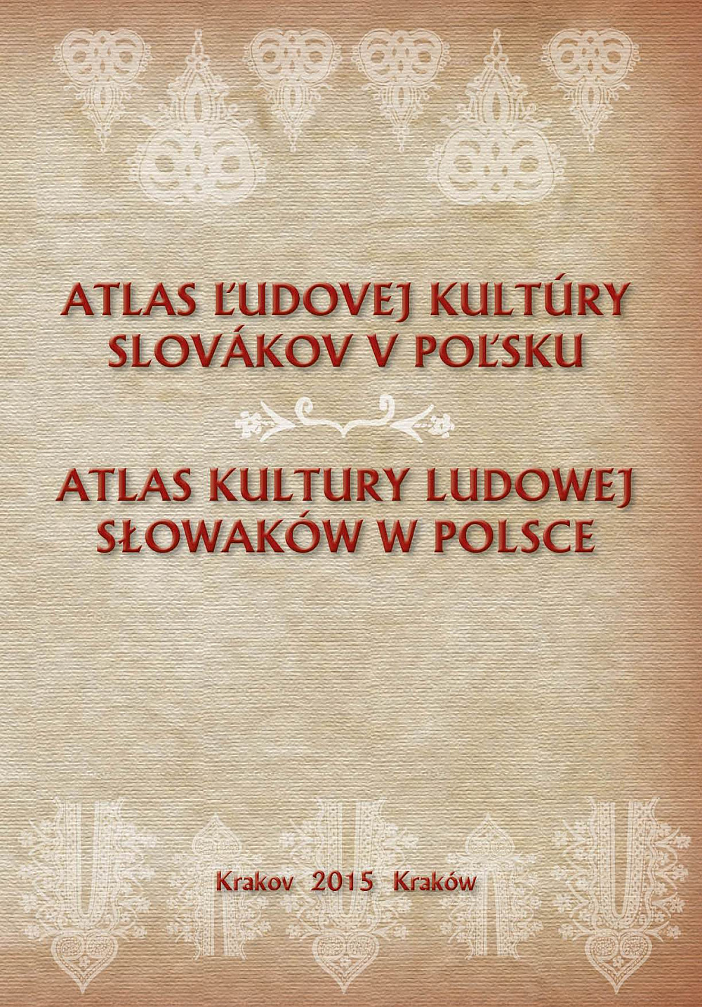 Atlas ľudovej kultúry Slovákov v Poľsku