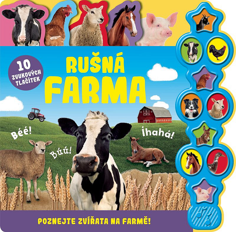 Rušná farma: Poznejte zvířata na farmě!