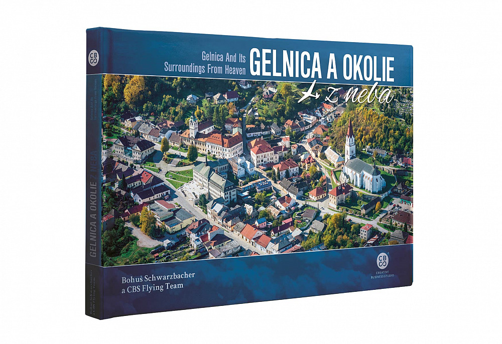 Gelnica a okolie z neba